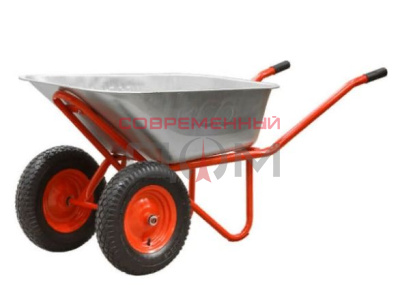 Тачка строительная ECO WB351-2 (130л, 350кг, 2 пневмоколеса 4.00-8)